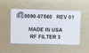 AMAT Applied Materials 0090-07560 RF Filter 3 0041-39198 Working Surplus
