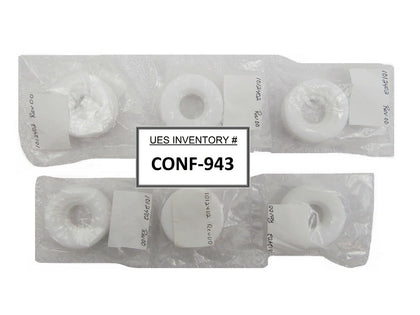 Ulvac Technologies 1012402 Teflon Case RF/Water Feedthru Reseller Lot of 6 New