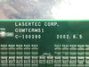 Lasertec C-100280 Interface PCB Card COMTERM51 Used Working