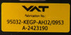 VAT 95032-KEGP-AHJ2 Butterfly Valve Control System Series Working Surplus