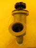 High Vacuum Research NW50 Manual Inline Valve Vacuum Shut-Off MKS Used Working