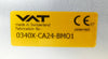 VAT 0340X-CA24-BMO1 300mm Slit Valve AMAT Applied Materials 0190-22280 Working