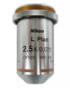 Nikon Precision MUE00031 Microscope Objective L Plan 2.5x/0.075 ∞/0 EPI Working