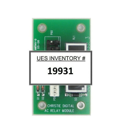 Christie Digital Systems 50-000656-01P AC Relay Module PCB MATRIX S+2K Working