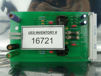 Nordiko Technical Services D00022 Amplifier PCB Card TLTD-2/425 Full Posts Used