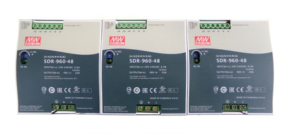 Mean Well SDR-960-48 48V DC Power Supply Lot of 3 Working