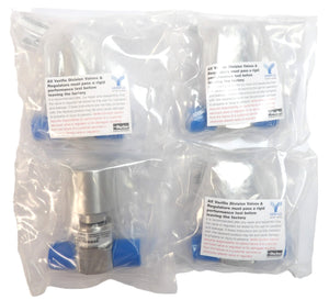 Parker Veriflo 45700007 Diaphragm Valve 955AOPLPNCSFSFFVESP Lot of 4 New Spare