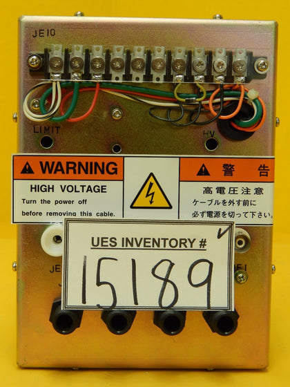JEOL High Voltage Power Supply Junction Box JEM-2010F TEM Used Working