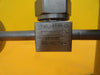 Fuji High Vacuum Nipple Tee QF100 LF Rotatable ISO100 ISO-F SS-DLTW4 6.75" Used