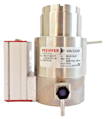 TMH 071-003 Y P Pfeiffer PM P03 142 Turbomolecular Pump w/TC100 Turbo Working