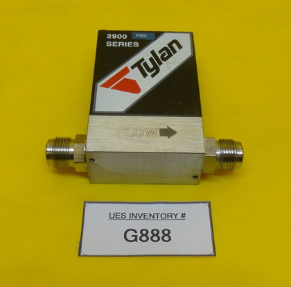 Tylan FM-3911J 6V Mass Flow Controller MFC 2900 Series 50 SLPM O2 Used