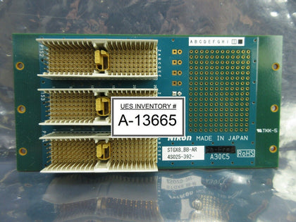 Nikon 4S025-392 Backplane Board PCB STGX8_BB-AR NSR-S620D ArF Immersion Used