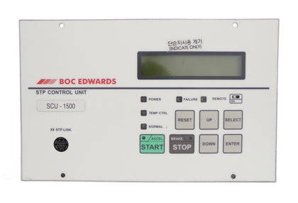 STP SCU-1500 Edwards PT59Z1Z00 Turbomolecular Pump Controller Turbo Working