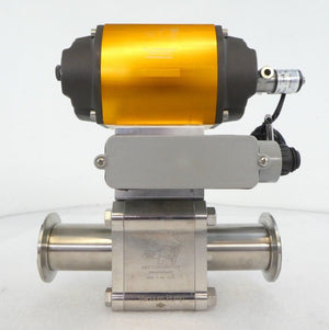 A&N 1539-S-N Vacuum Pneumatic Valve AMAT Applied Materials 0190-08958 Working