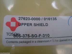 Tosoh 805-375-SG Chamber Upper Shield AMAT Applied Materials 300mm Endura New