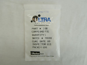 Parker Seals 2-366 O-Ring Ultra Parofluor Seal FF352 1043736 New Surplus