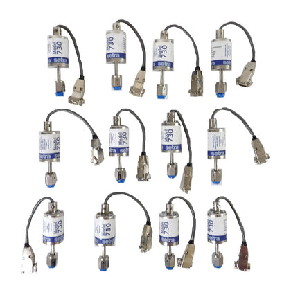 Setra 730G100TAD42CZZKA1 Pressure Transducer Model 730 Reseller Lot of 12