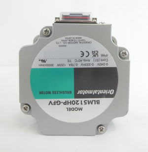 Oriental Motor BLM5120HP-GFV Motor W/Gear Head GFV5G10S Lot of 2 Working Spare