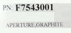 Varian Ion Implant Systems F7543001 Graphite Entrance Aperture Lot of 11 New