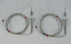 Ulvac Technologies EM1323-138-25A Thermocouple Set of 2 Ceraus ZX-1000 New