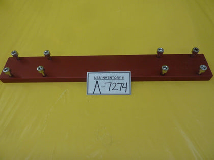 SMC 72-252832-00 Slit-Valve Actuator Blank-Off Plate Used Working