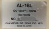 Olympus AL Series Microscope Illuminator Control AL-1 AL-1BL Lot of 2 Untested