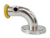 Mattson 914-12012-00 High Vacuum 90° Elbow Tee ISO100 ISO-K to NW50 Lot of 9 New