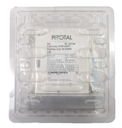 Pivotal Systems 32-03434 Mass Flow Controller MFC AMAT 0190-62471 New Surplus