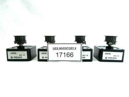 Oriental Motor 2GK5K Gear Head Reducer Reseller Lot of 4 Used Working