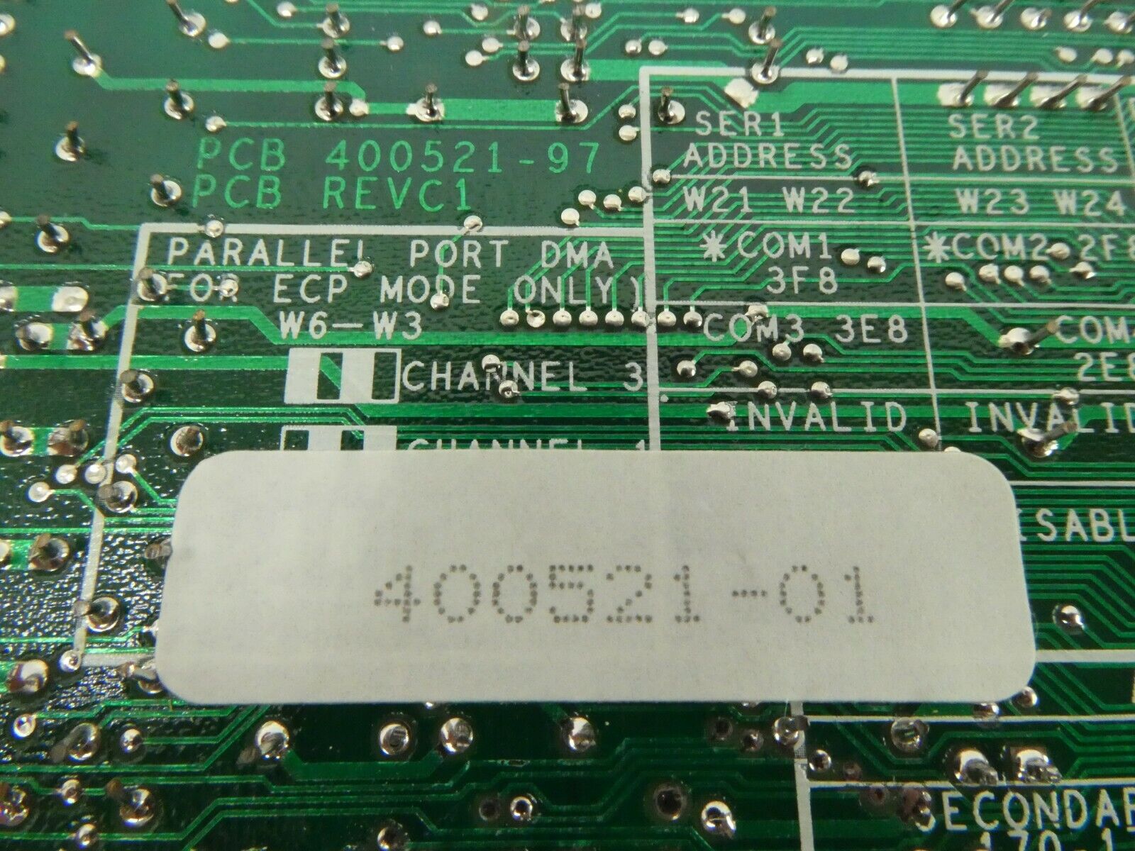 Electroglas 400521-01 Video PCB Card Rev. C1 400521-97 4085x Horizon PSM Working