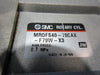 SMC MRQFS40-70CAX-F79W-X3 Rotary Cylinder Assembly Kokusai Vertron Used Working