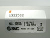 SMC US22532 Slit Valve Pneumatic Cylinder with Gate AMAT 0040-41892 Working