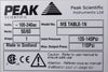 Peak Scientific MS Table 1N Mass Spectrometer Table Infinity Bench Module As-Is
