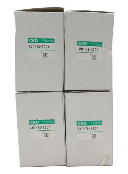 CKD AMC-VS-X3CY Air Operated Valve TEL 5012-000340-11 Reseller Lot of 4 New