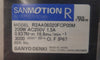 Sanyo Denki R2AA06020FCP00M AC Servo Motor W/Gearhead Sanmotion R New Surplus