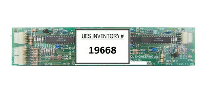 G.M. Control Engineering ME294V01196 Dual DC Brushless Motor Drive PCB NovaScan