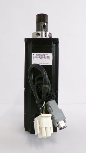 Yaskawa Electric SGMAH-04A1F4C AC Servo Motor Lot of 2 Working