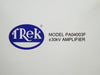 Trek 12623 High-Voltage ±30kV Amplifier PA04003F AE Advanced Energy Spare