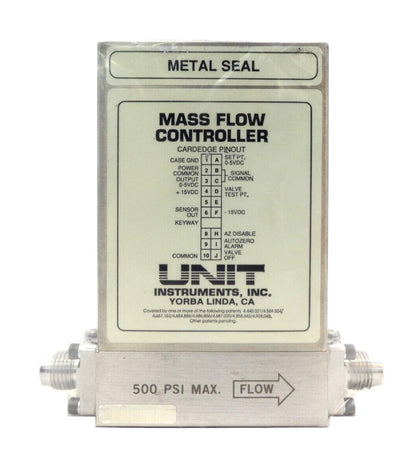 UNIT Instruments UFC-8160 Mass Flow Controller MFC 5 SLM N2 AMAT 0226-43195 New