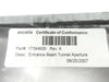 Axcelis 17394930 Entrance Beam Tunnel Aperture New Surplus