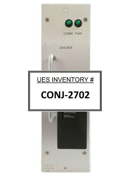 GasSonics 95-3458 Mini Gas Box Controller Assembly Novellus Working Surplus