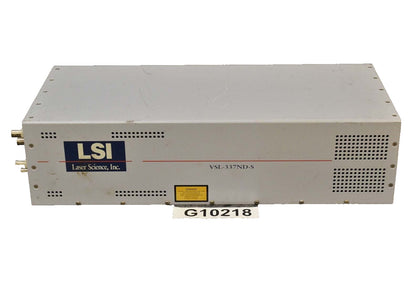 LSI Laser Science VSL-337ND-S Pulsed UV Air-Cooled Nitrogen Laser System Surplus