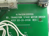 Ultratech Stepper 03-20-01130 Transition Stage Motor Driver PCB Card Right Y