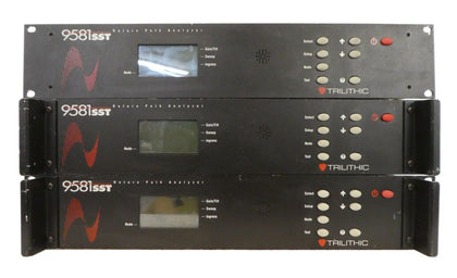 Trilithic 9581SST Return Path Analyzer Reseller Lot of 3 Untested Spare Surplus