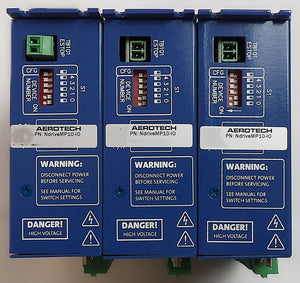 Aerotech NdriveMP10-IO Networked Digital Servo Amplifier Lot of 3 Working