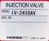 Horiba STEC IV-2410AV Injection Valve AMAT 3870-02238 Working