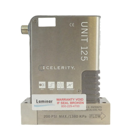 Celerity IFC-125C Mass Flow Controller 30 SCCM N2 0190-32363 OEM Refurbished