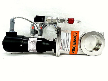 Edwards NGW414000 Pneumatic Gate Valve NW50 Copper Cu Exposed Working Surplus