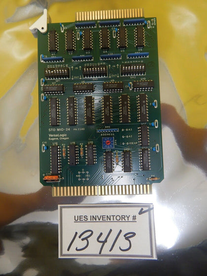 VersaLogic VL-MIO-24 Relay PCB Card STD MIO-24 AG Associates 4100s Used Working