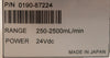 AMAT Applied Materials 0190-87224 Flow Controller 250-2500mL/min Working